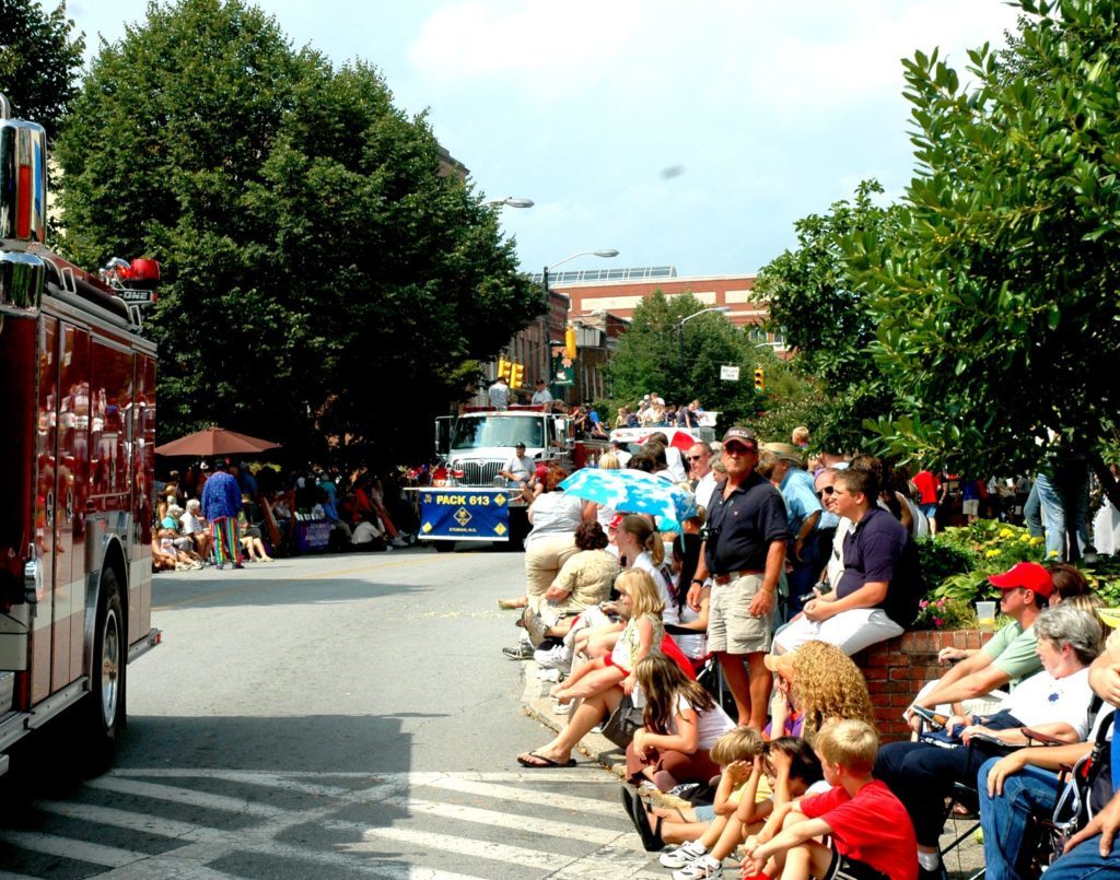 Hendersonville NC Events Parade Apple Festival NC